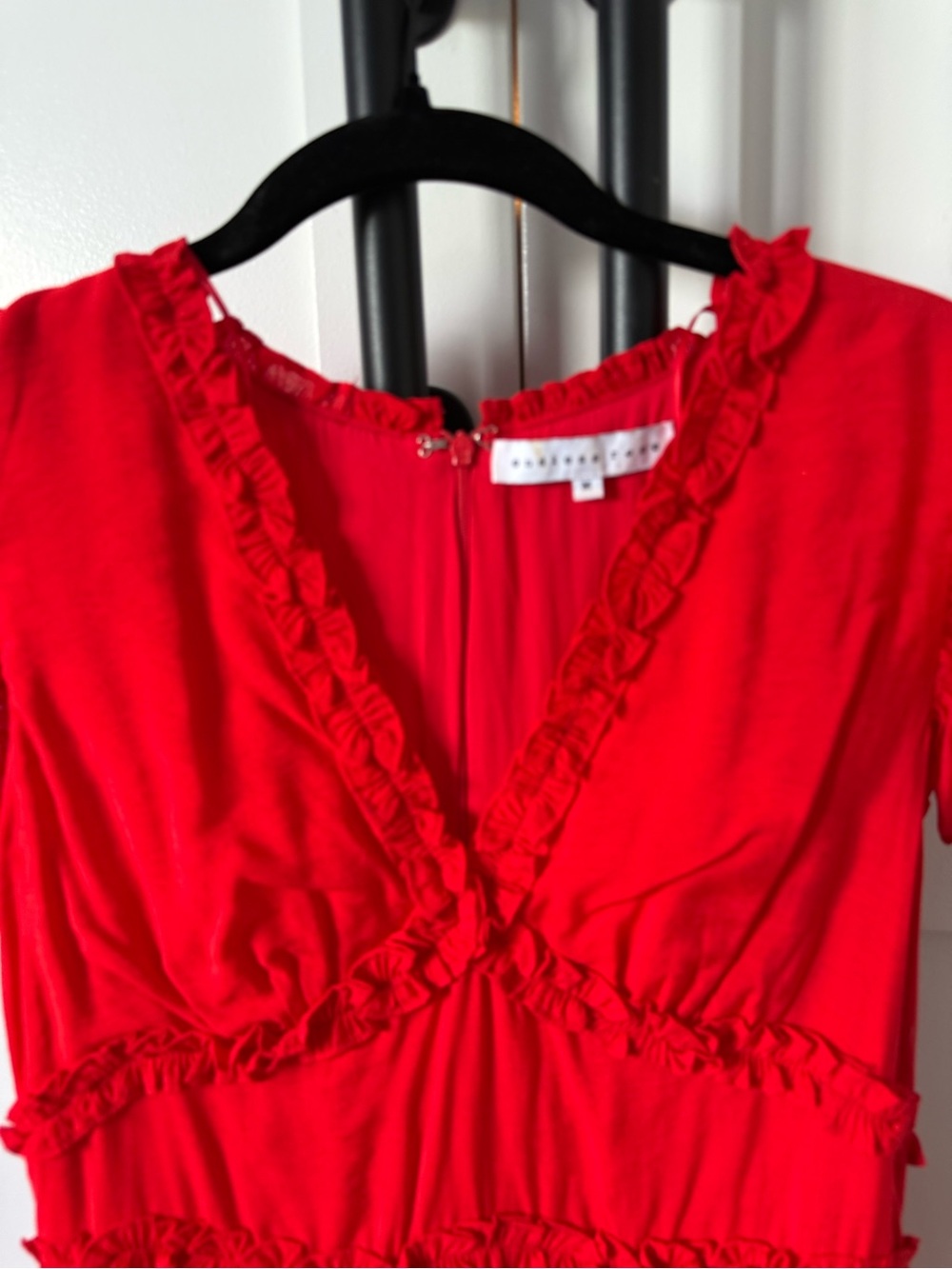 Endless Rose Red Ruffle Mini Dress - Picture 3 of 4